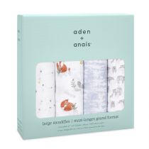 aden + anais Naturally 4 pack swaddles