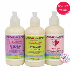 NEW! California Baby® New Lotion Trio