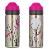 Ecococoon insulated stainless steel water bottle - 500ml Bottle DRAGONFLY MIDNIGHT