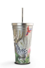 Cheeki 500ml Stainless Steel Insulated Tumbler - Jungle