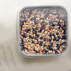 U-Konserve SQUARE TO-GO MEDIUM WITH CLEAR SILICONE LID