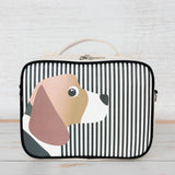 ORGANIC COTTON INSULATED LUNCH BAG – BEAGLE