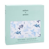 aden + anais gone fishing classic muslin dream blanket