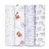 aden + anais Naturally 4 pack swaddles