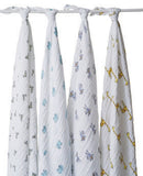 Aden + Anais jungle jam swaddle 4 pack FREE P&H