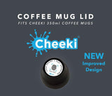 Cheeki 350ml Coffee Mug - Black