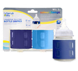 Cherub Baby Wideneck Universal Colour Change Bottle Gripper Twin Pack