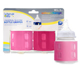 Cherub Baby Wideneck Universal Colour Change Bottle Gripper Twin Pack