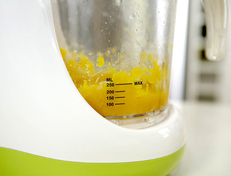 Cherub baby steamer blender top baby food preparation unit