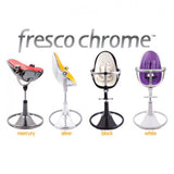 Fresco Chrome High Chair - Silver Frame