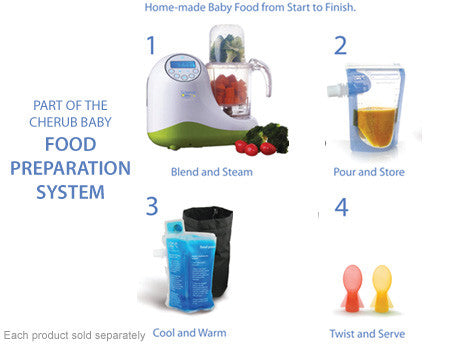 Cherub baby food steamer online