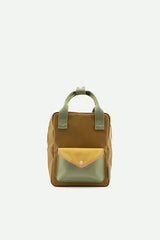 backpack small - envelope collection - khaki green - Sticky Lemon