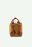 Small backpack golden + inventor green + flowerfield green- Sticky Lemon