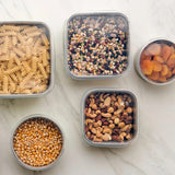 U-Konserve SQUARE TO-GO MEDIUM WITH CLEAR SILICONE LID